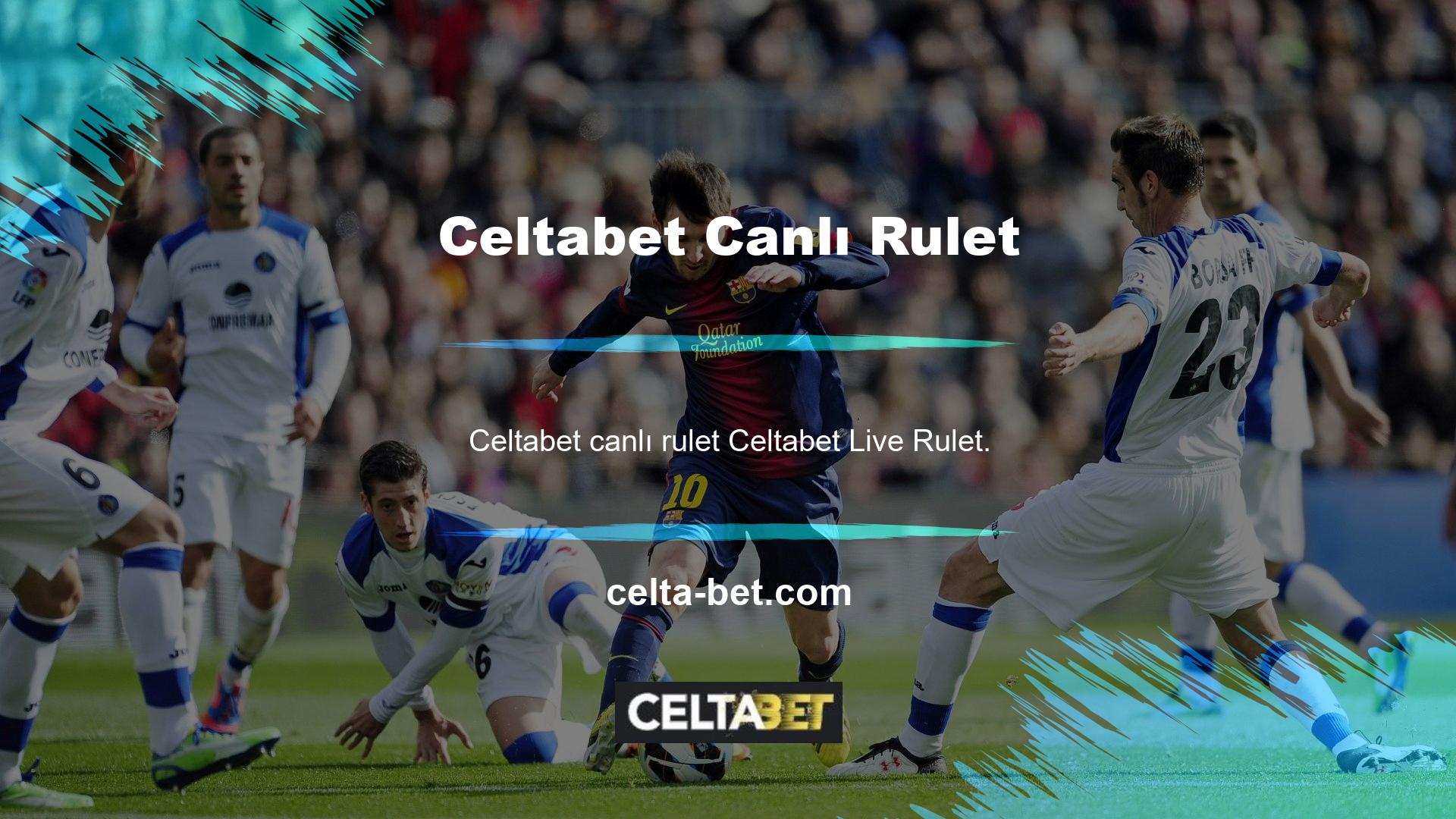 Bazı heyecan verici casino oyunları ve spor bahisleri için hazır olun ve Celtabet Live Rulette'deki en iyi rulet oyuncularıyla tanışma şansını kaçırmayın